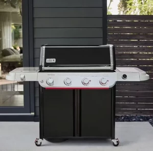 Газовый гриль Weber Генезис Черный (Genesis E-435W Black)