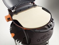 Камень для пиццы О-Grill 700/800 белый, полукруглый
