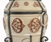 Тандыр &quot;Урал&quot; (ЭКО-Тандыр), 27 см, слоновая кость, 