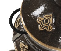 Тандыр &quot;Уфа&quot; (ЭКО-Тандыр), 27 см, чёрная глазурь