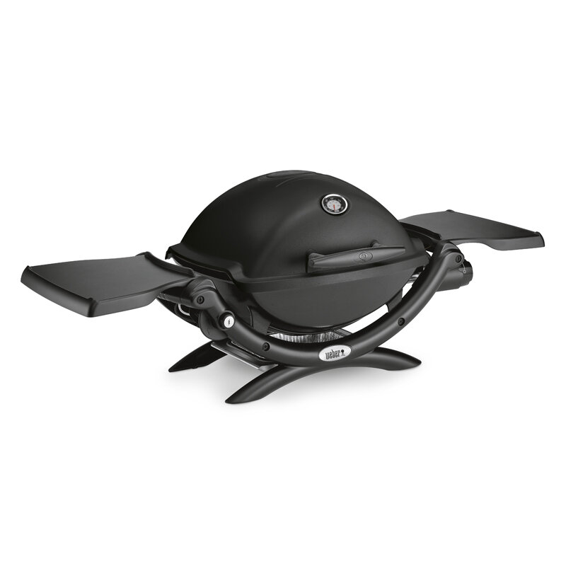 Газовый гриль Weber Q 1200 Black Line, чёрный  