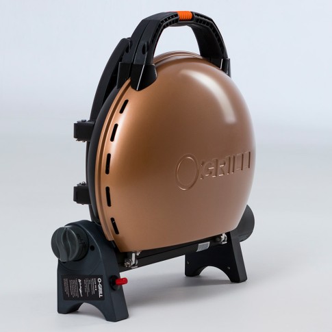 Гриль газовый O-GRILL 500M bicolor  black-gold