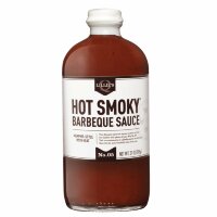 Соус барбекю HOT SMOKY 595г бутылка/стекло (LILLIE&#039;S)