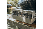 Керамический гриль Monolith LeCHEF Pro 2.0, черный (без столиков и ножек) 