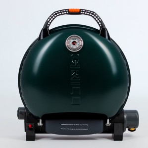 Гриль газовый O-GRILL 700T, bicolor black-green