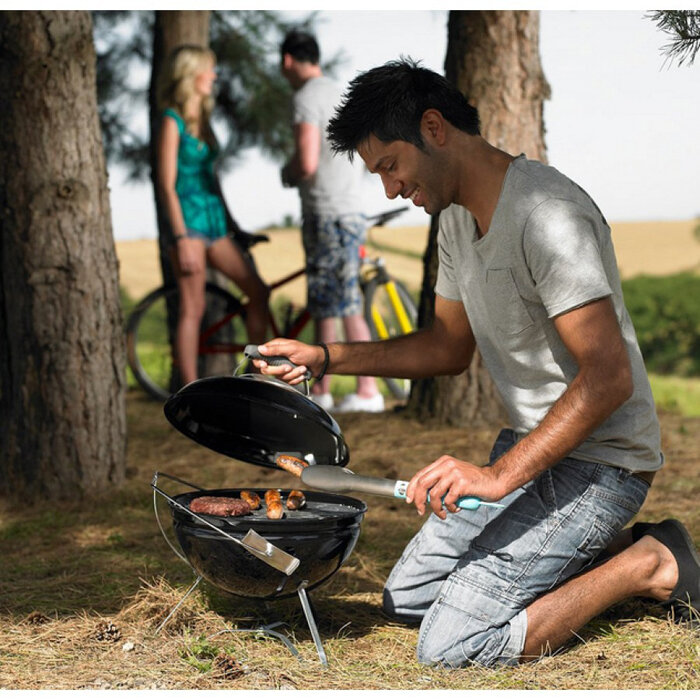 Угольный гриль Weber Smokey Joe Premium, 37 см, чёрный в Нижнем Новгороде в Нижнем Новгороде