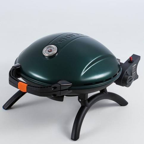 Гриль газовый O-GRILL 900MT, bicolor black-green