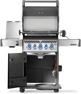 Газовый гриль Napoleon, Роуг ПРО-С 425 (Rogue PRO-S 425) (черный, с ИК горелкой 3/3, задней горелкой и вертелом в комплекте)